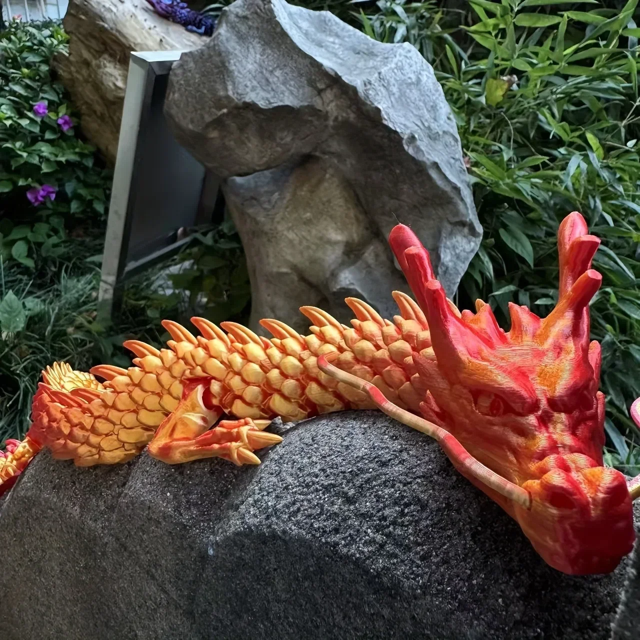 3D Printing Pot - Statuetta di Drago Cinese Stampata in