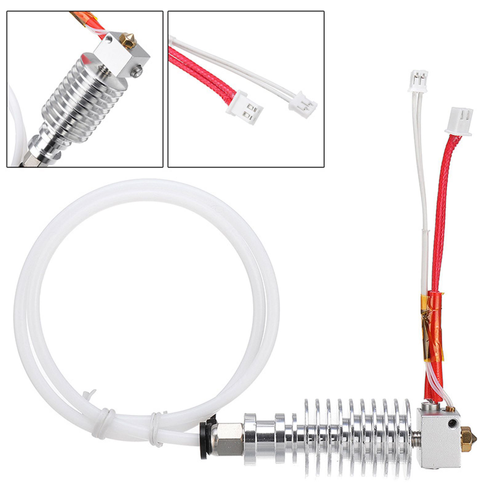 3D Printer Hotend Kit - Kit Hotend V5 J-Head 0.4mm 12V