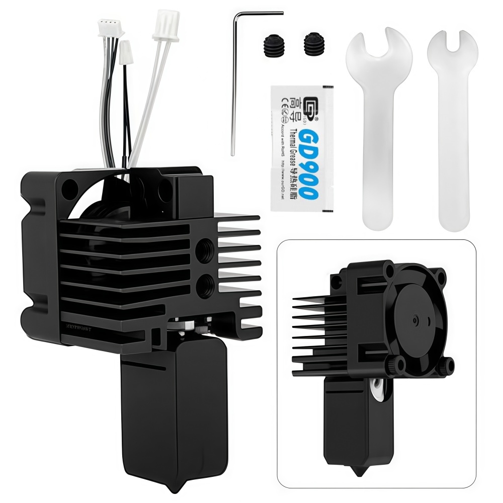 Nozzle 0.4Mm Hardened - Kit Hotend per Bambu X1/X1C, Hotend
