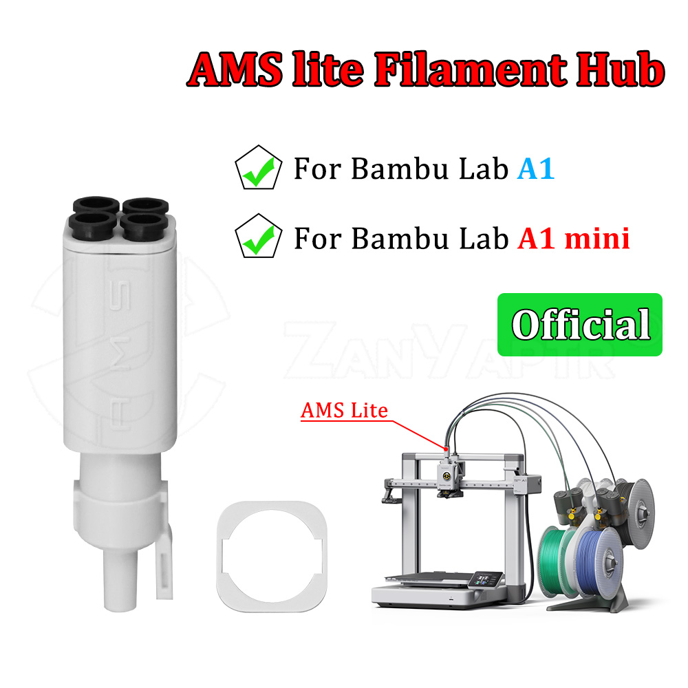 3D Printing Bambu Lab A1 - Hub per Filamenti AMS Lite per