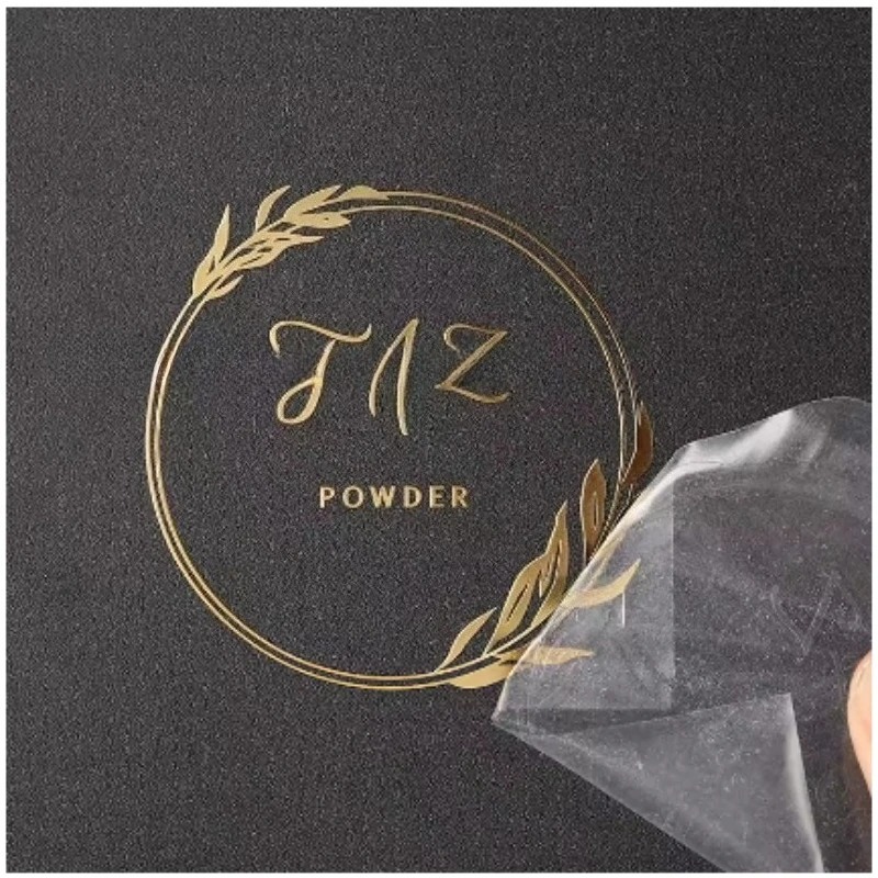 3D Printing Metal - Adesivo 3D Personalizzato, Logo Metallico Lucido,