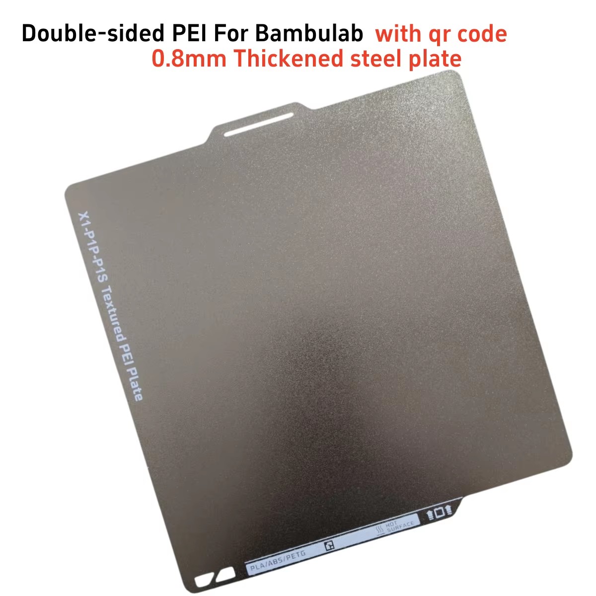 3D Printing Bambu Lab A1 - Piastra Bambulab X1c 257x257 Pei strutturata