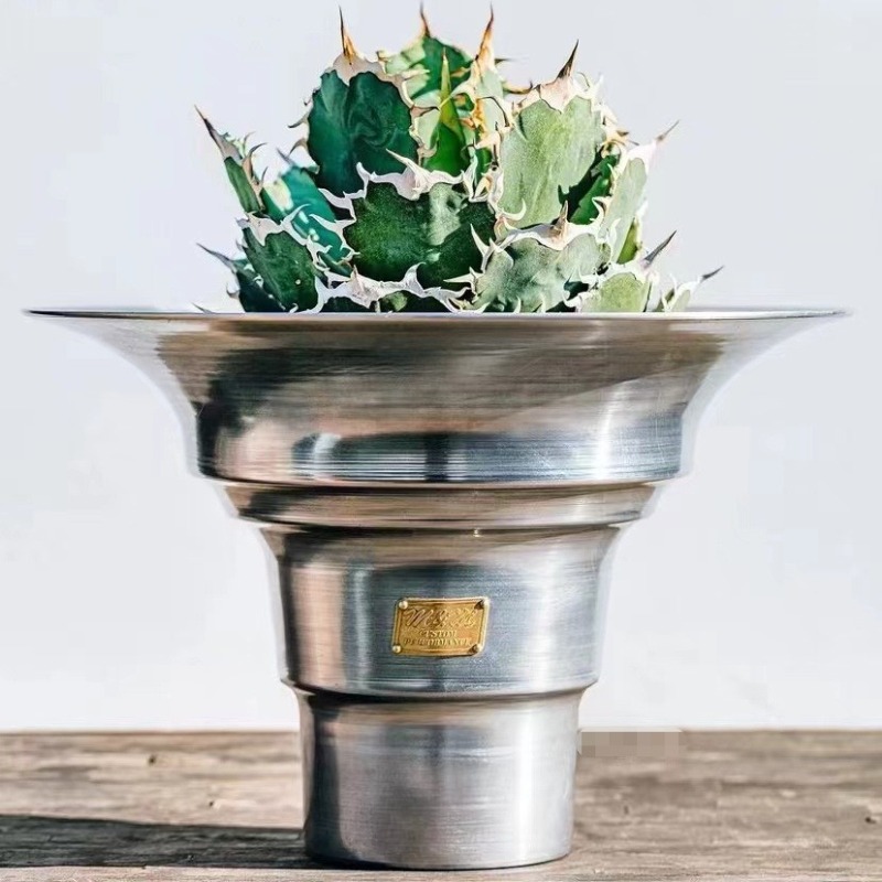 3D Printing Pot - Vaso in alluminio per piante da
