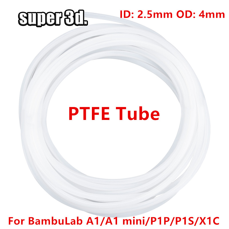 3D Printing Bambu Lab A1 - Tubo PTFE Bambu Lab 1/2/50M, ID