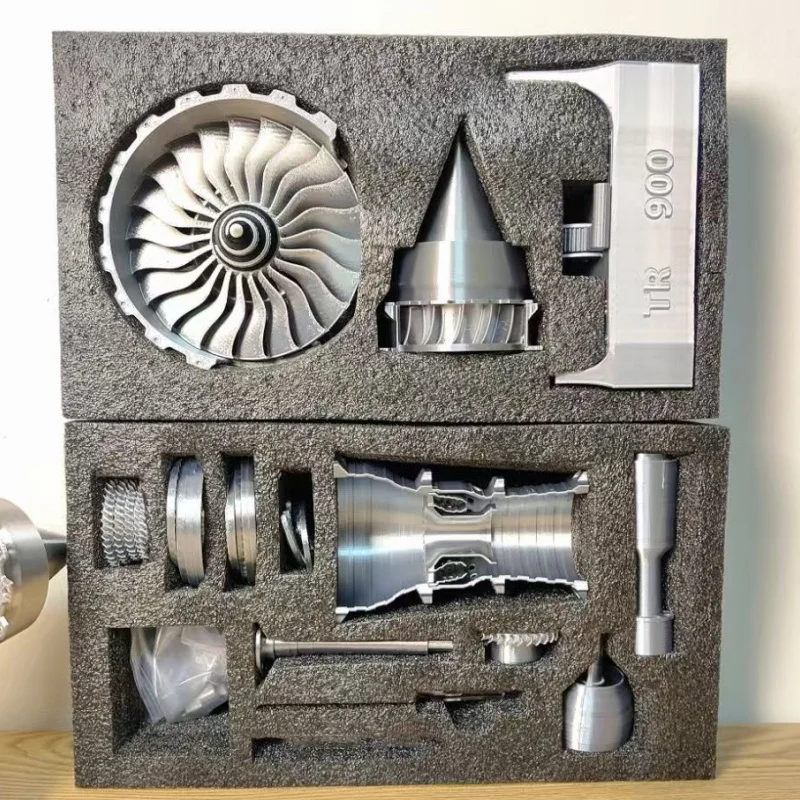 3D Printing Metal - Nuovo Kit Modello di Motore Turbofan