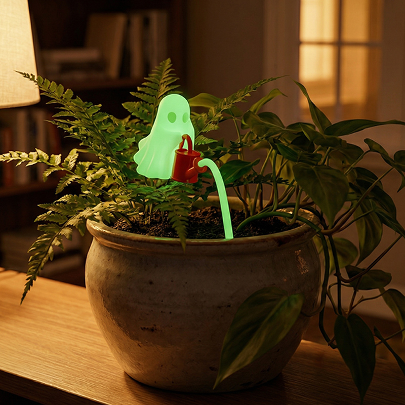 3D Printing Pot - Decorazione Piante Fantasma Luminose, Fantasma Spaventoso