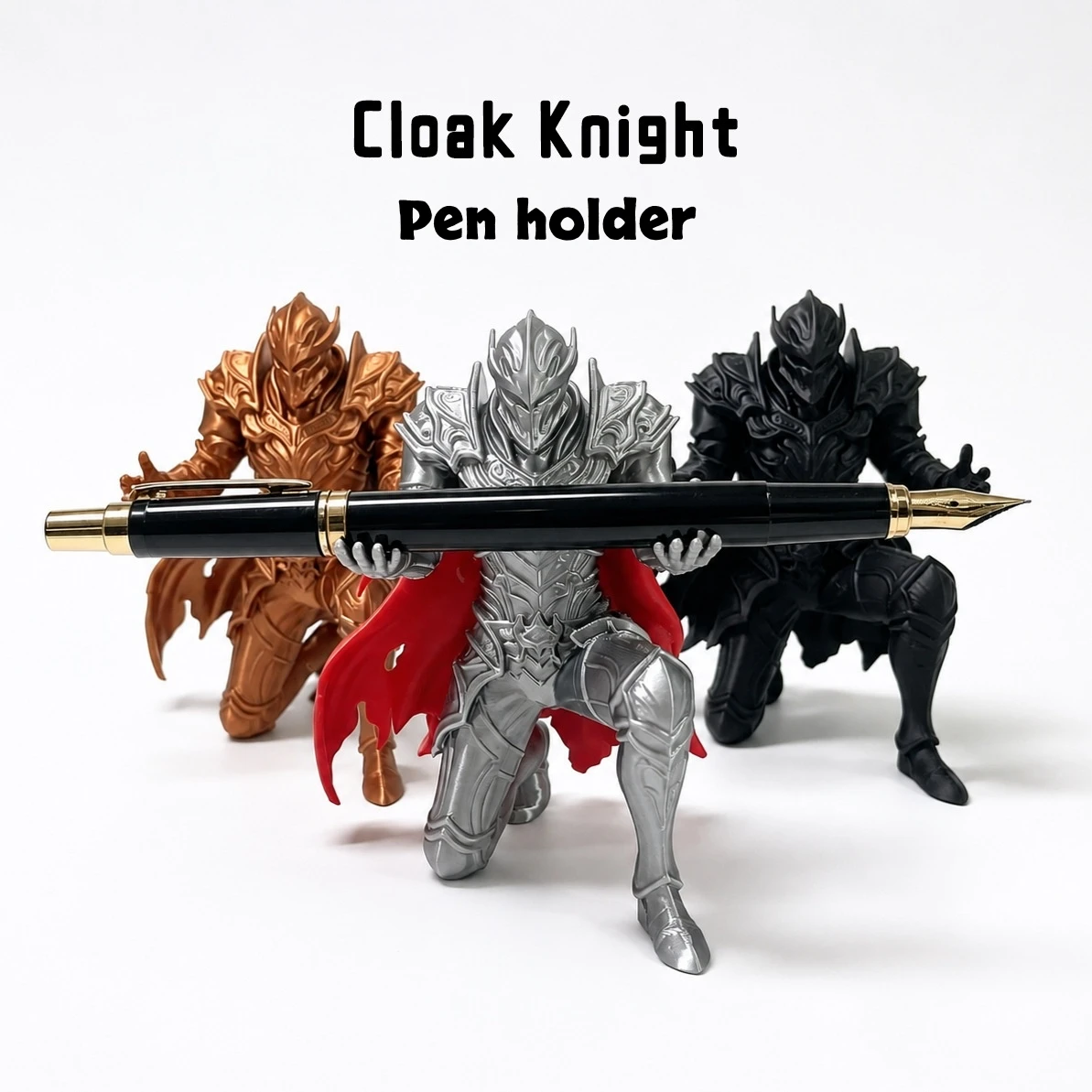 3D Printing Knight Armor - Portapenne Cavaliere Oscuro stampato in 3D