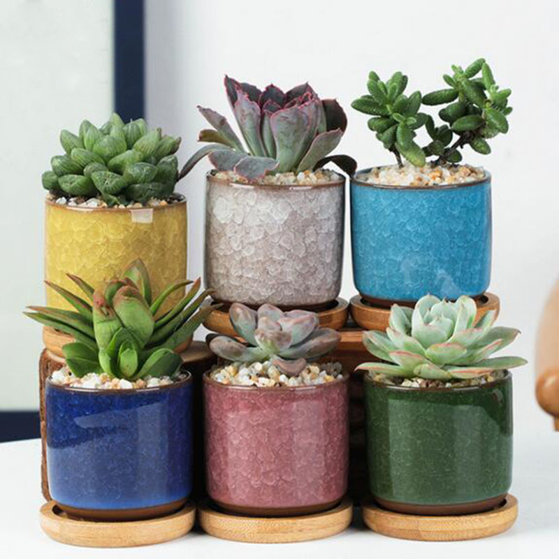 3D Printing Pot - 6 pz/set Vaso di Fiori In