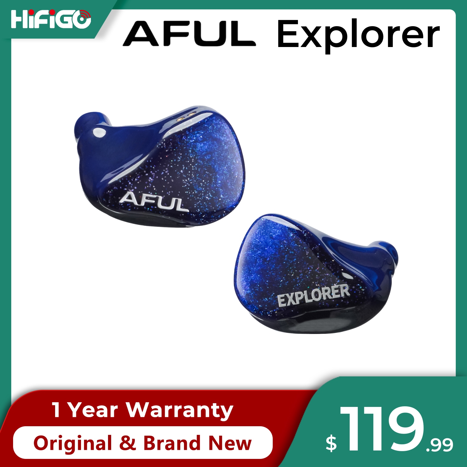 3D Printing Youtube Videos - HiFiGo AFUL Explorer Auricolari ibridi cablati