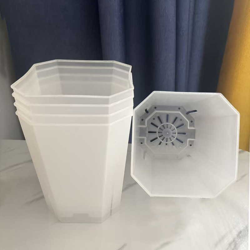 3D Printing Pot - 5PCS Vaso da fiori trasparente 15cm