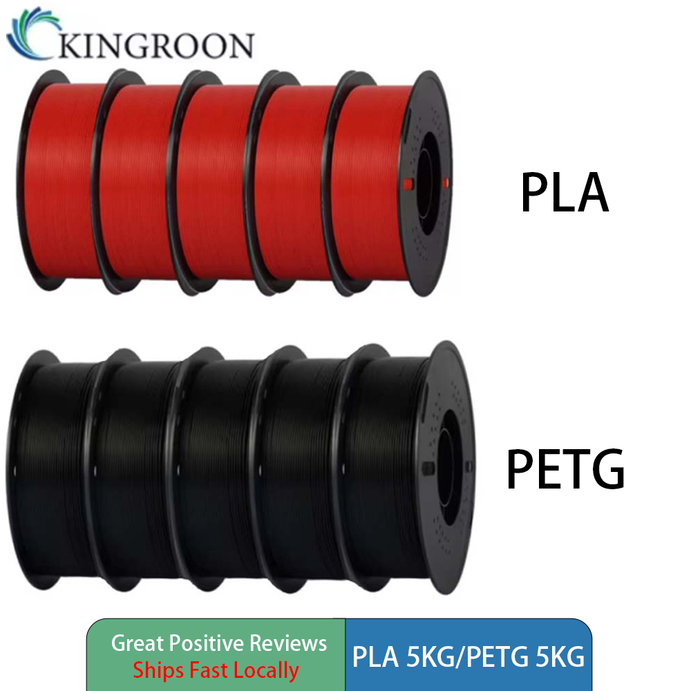 3D Printing Fdm - KINGROON PETG/PLA Confezione da 10KG Filamento