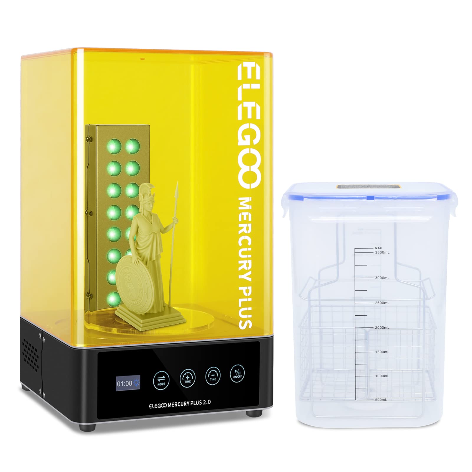 3D Printing Model - ELEGOO Plus 2.0 Stazione di lavaggio