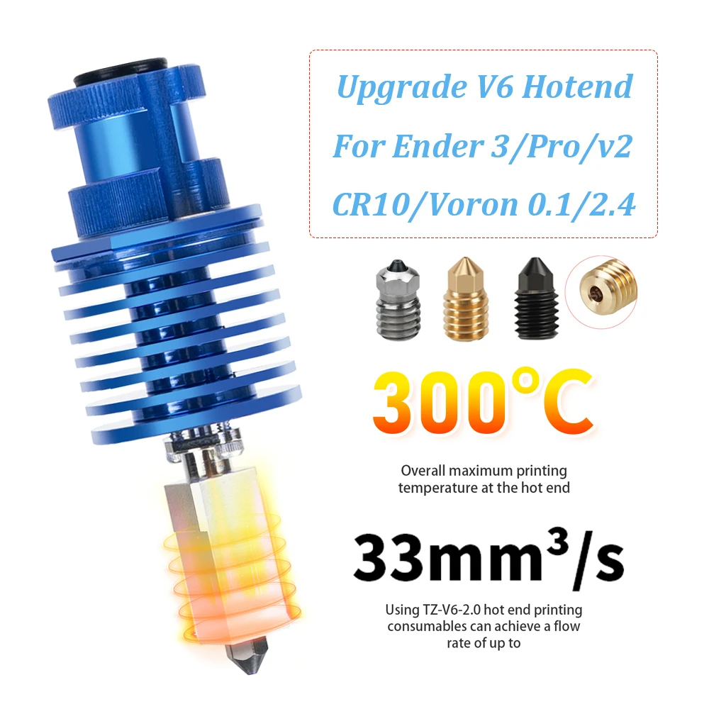 3D Printing Ender - Kit Hotend V6 ad Alta Velocità
