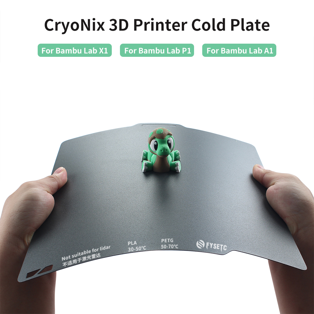 3D Printing Bambu Lab A1 - Piastra fredda CryoNix per stampanti 3D