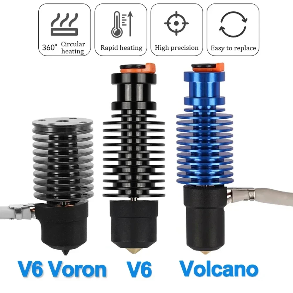 3D Printing Ender - Vulcano Hotend E3D V6 24V 50W
