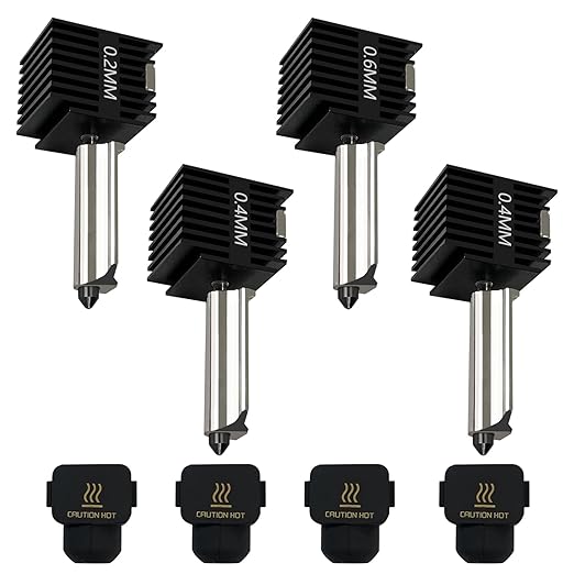 Kit Hotend A1 Mini/A1 (4 Pezzi - Nozzle 0.4Mm Hardened recensione e prezzo
