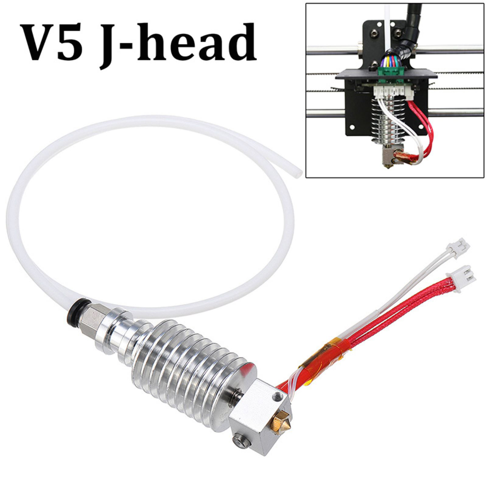 Kit Hotend V5 J-Head 0.4mm 12V - 3D Printer Hotend Kit recensione e prezzo