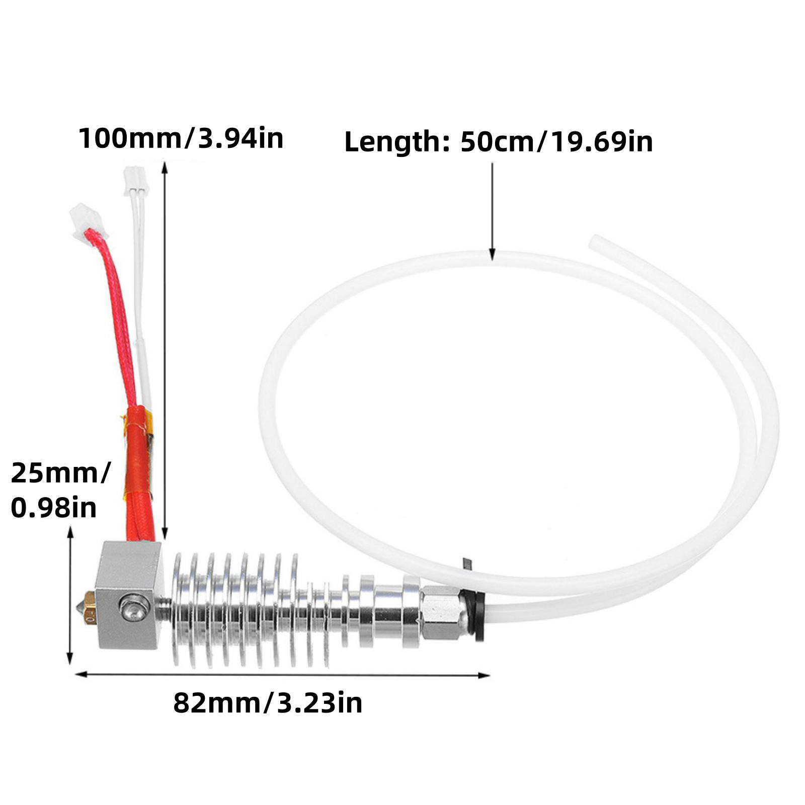 Kit Hotend V5 J-Head 0.4mm 12V - 3D Printer Hotend Kit recensione e prezzo