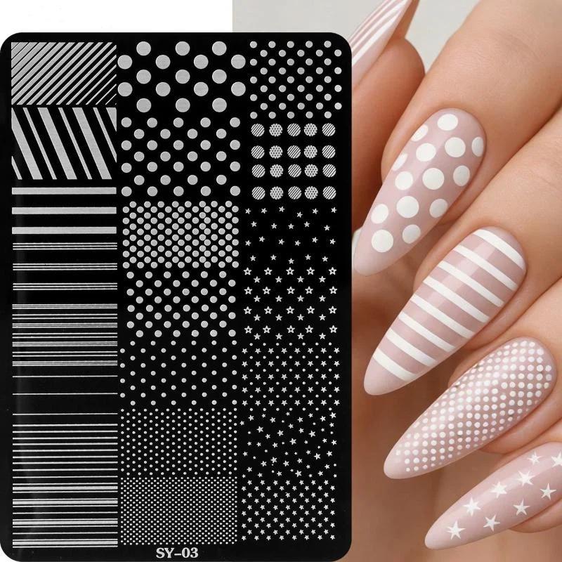 /Vly/Cute Dotting & Strip Line - 3D Printing Templates Free recensione e prezzo