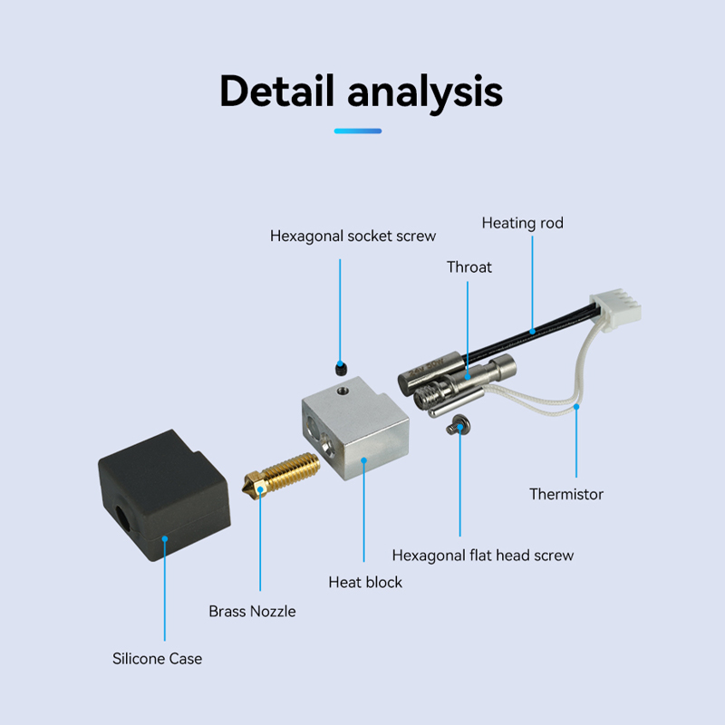 Per Anycubic Kobra S1 Hotend K - 3D Printer Hotend Kit recensione e prezzo