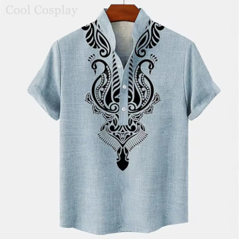 Camicia Henley Retrò da Uomo c - 3D Printing Quality recensione e prezzo