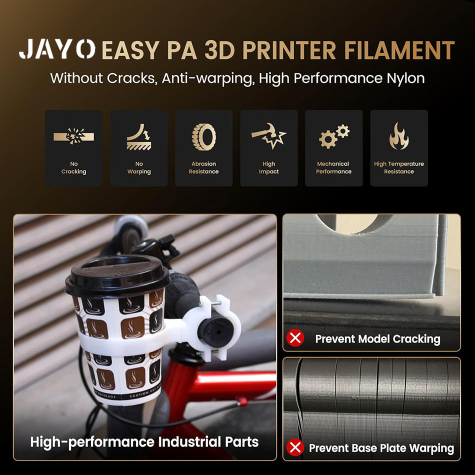 Filamento JAYO Easy PA Filamen - 3D Printing Fdm recensione e prezzo