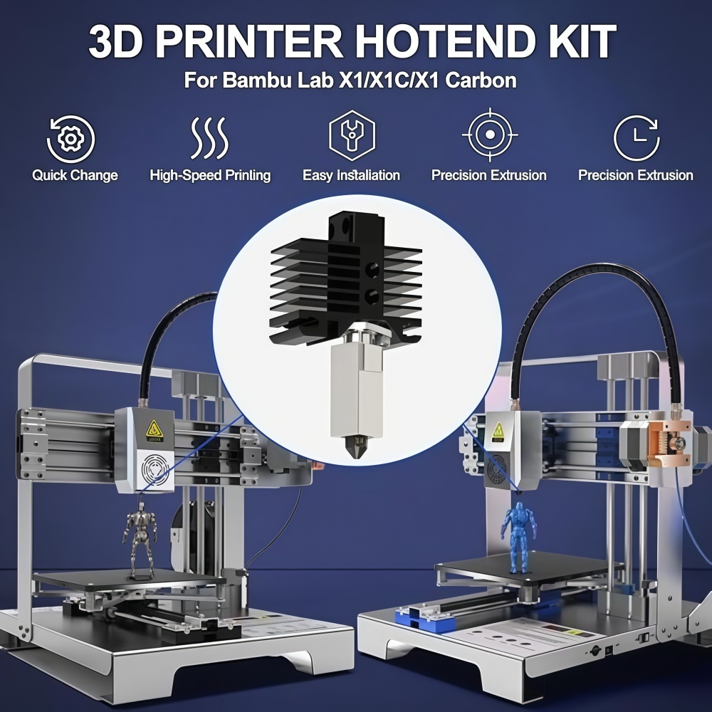 Kit Hotend per Bambu X1/X1C, H - Nozzle 0.4Mm Hardened recensione e prezzo