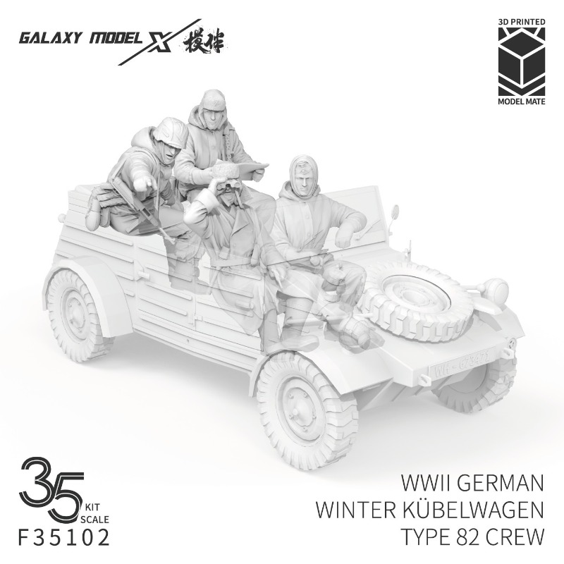 Galaxy F35102 1/35 KÜBELWAGEN  - 3D Printing Metal recensione e prezzo
