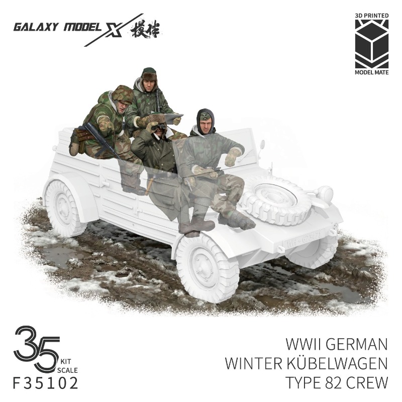 Galaxy F35102 1/35 KÜBELWAGEN  - 3D Printing Metal recensione e prezzo