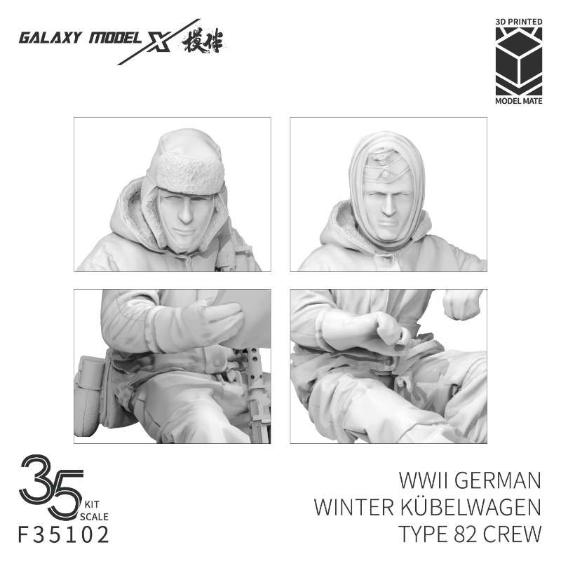 Galaxy F35102 1/35 KÜBELWAGEN  - 3D Printing Metal recensione e prezzo