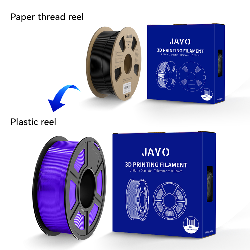JAYO PLA PLUS Trasparente Fila - 3D Printing Fdm recensione e prezzo
