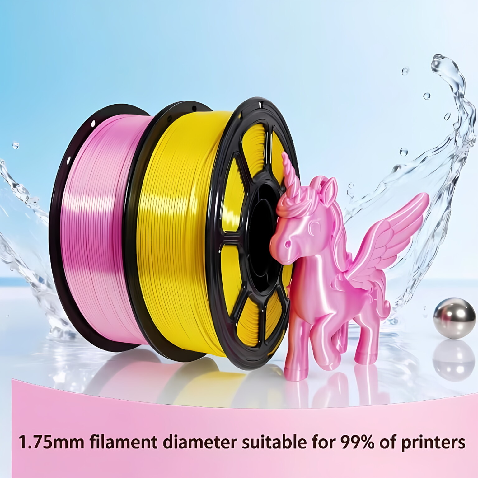 Filamento PLA Seta 1KG 1.75mm  - 3D Printing Ender recensione e prezzo