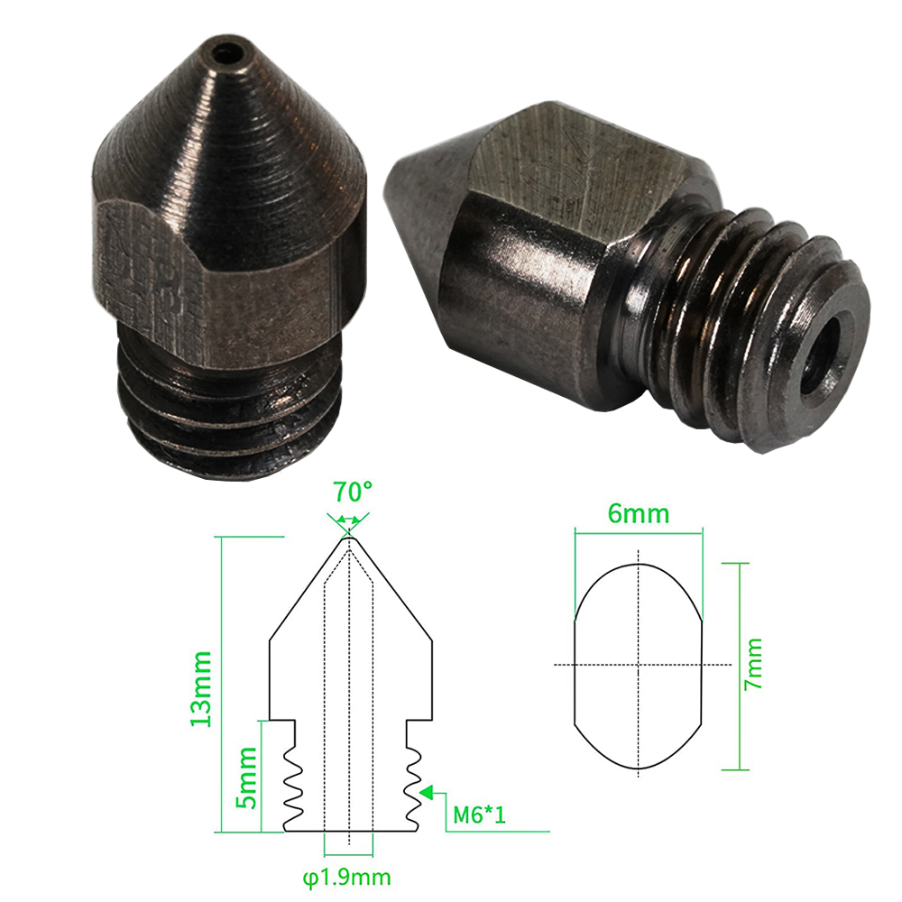 1.75mm MK8 Stampante 3D Ugello - 3D Printing Ender recensione e prezzo