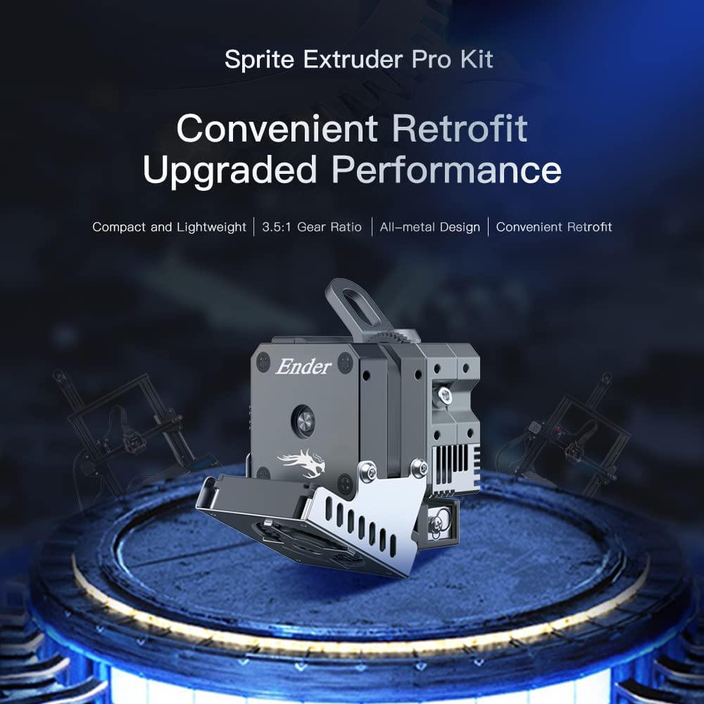 CREALITY Sprite Estrusore Pro  - 3D Printing Ender recensione e prezzo