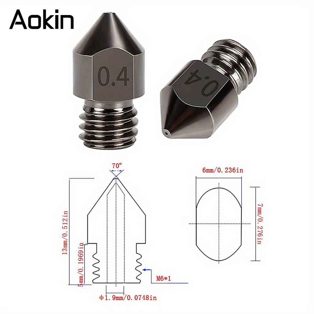 1/5/10PCS MK8 Ugello Aggiornam - 3D Printing Ender recensione e prezzo