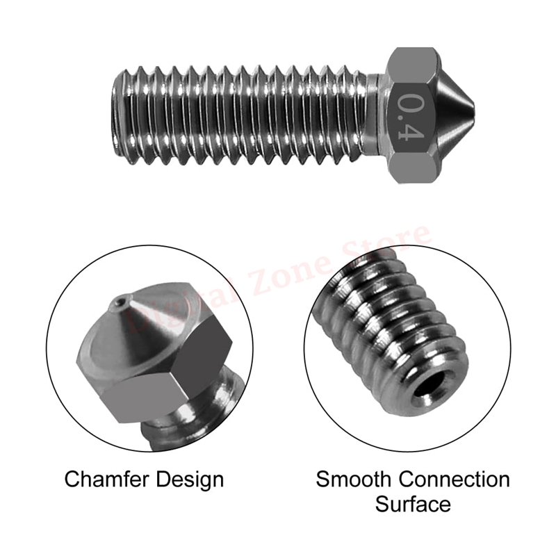 10pcs V6 ugello vulcano in acc - Nozzle 0.4Mm Hardened recensione e prezzo