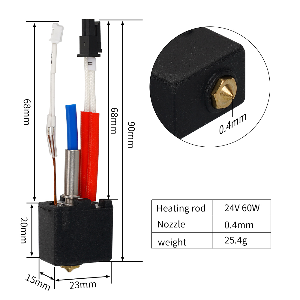 Per Anycubic Kobra 2 Hotend An - 3D Printer Hotend Kit recensione e prezzo