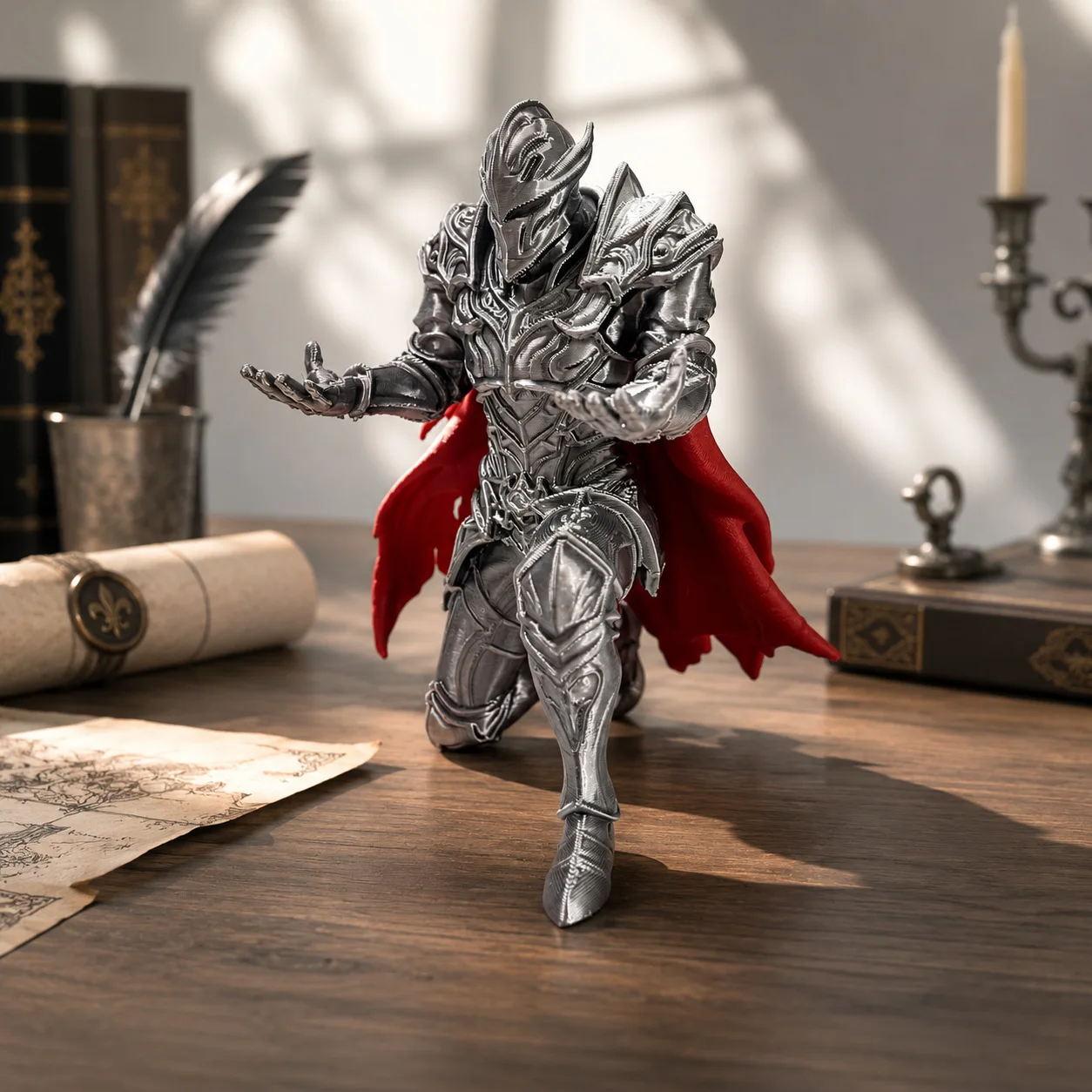 Portapenne Cavaliere Oscuro st - 3D Printing Knight Armor recensione e prezzo