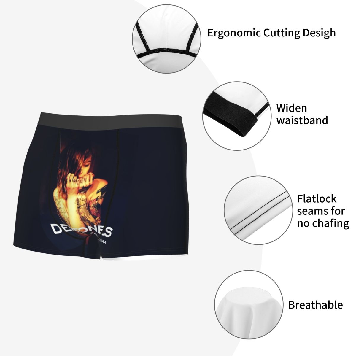 Pantaloncini boxer da uomo Alt - 3D Printing Metal recensione e prezzo