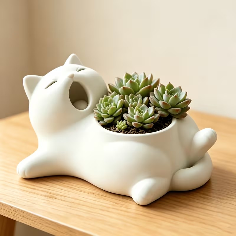 Vaso per Fiori a Forma di Gatt - 3D Printing Pot recensione e prezzo