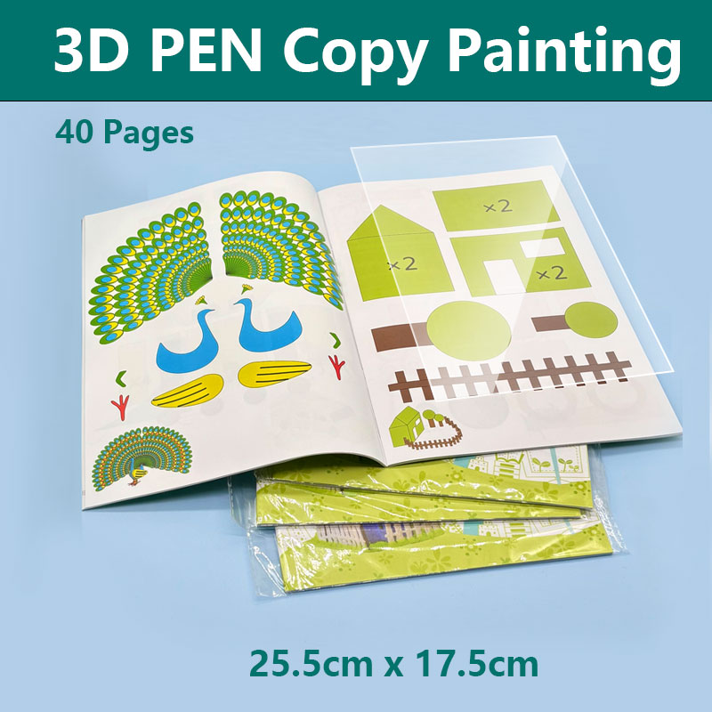 Libro da disegno con penna 3D  - 3D Printing Templates Free recensione e prezzo