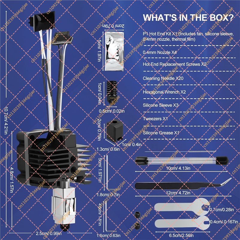 Kit Hotend FY XB per Bambu Lab - Nozzle 0.4Mm Hardened recensione e prezzo