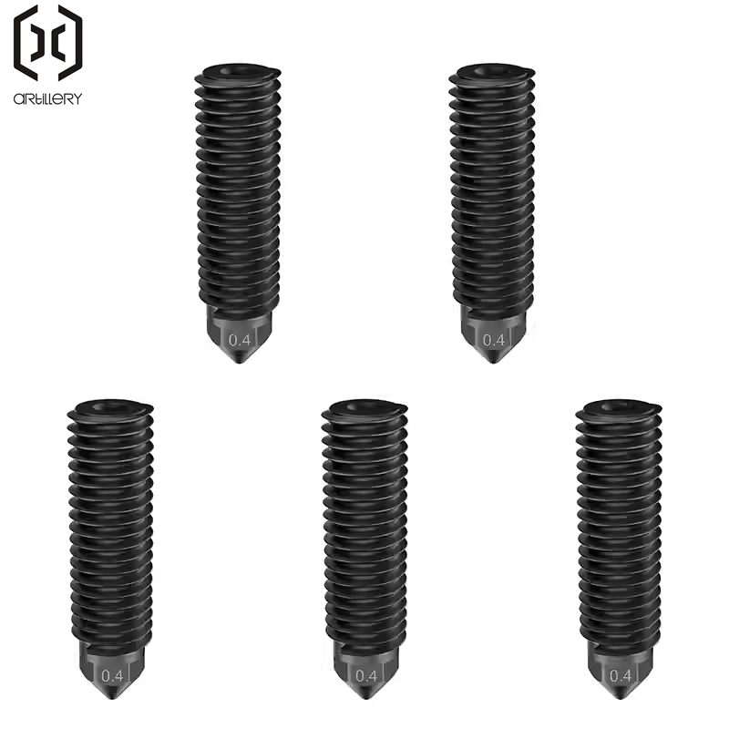 ARTILLLERY Kit ugelli in accia - Nozzle 0.4Mm Hardened recensione e prezzo