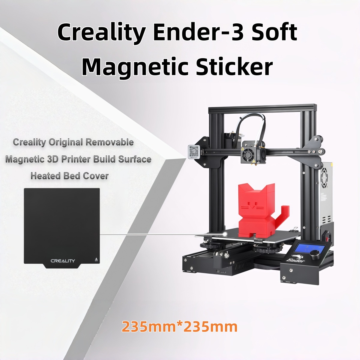 Piastra Magnetica Morbida Crea - 3D Printing Ender recensione e prezzo