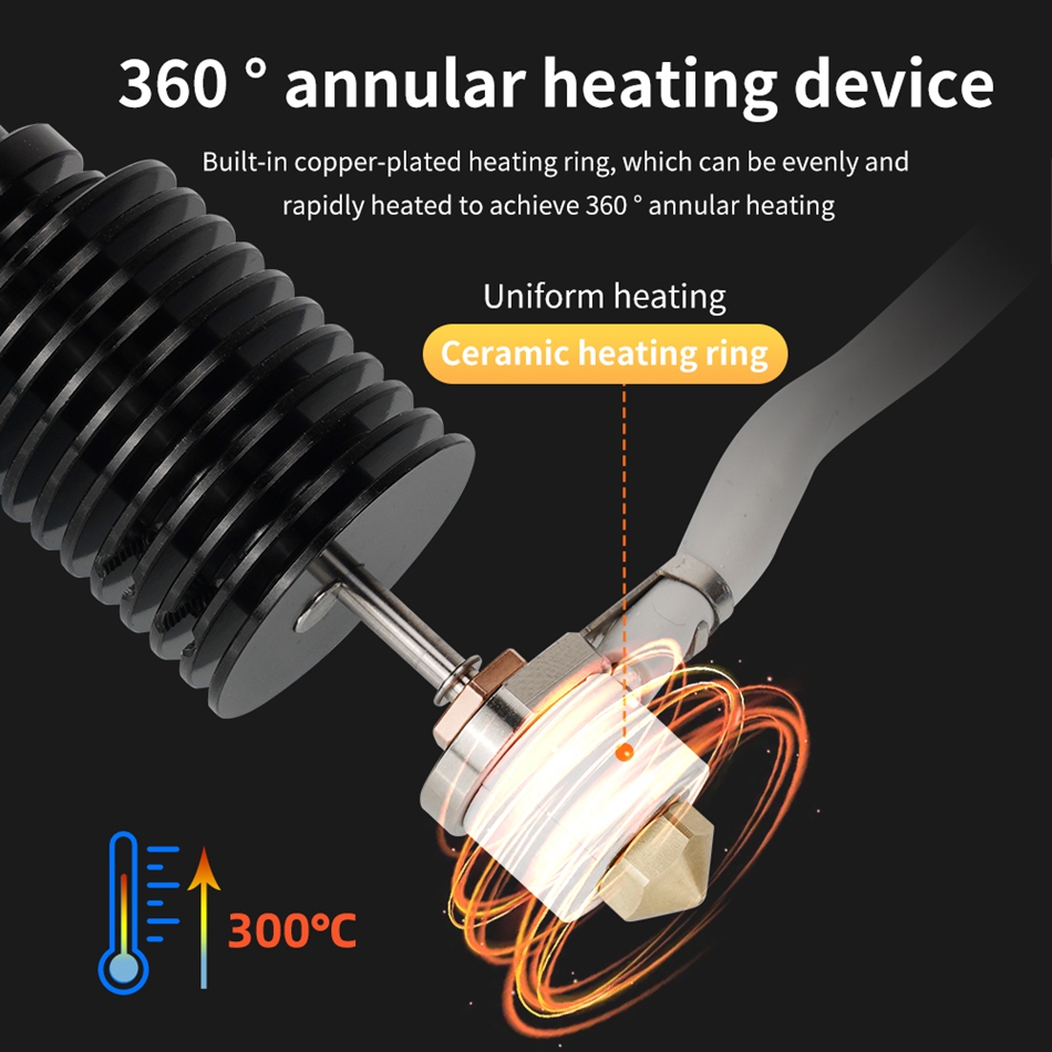 24V E3D V6 Hotend per DDE DDB  - 3D Printing Ender recensione e prezzo