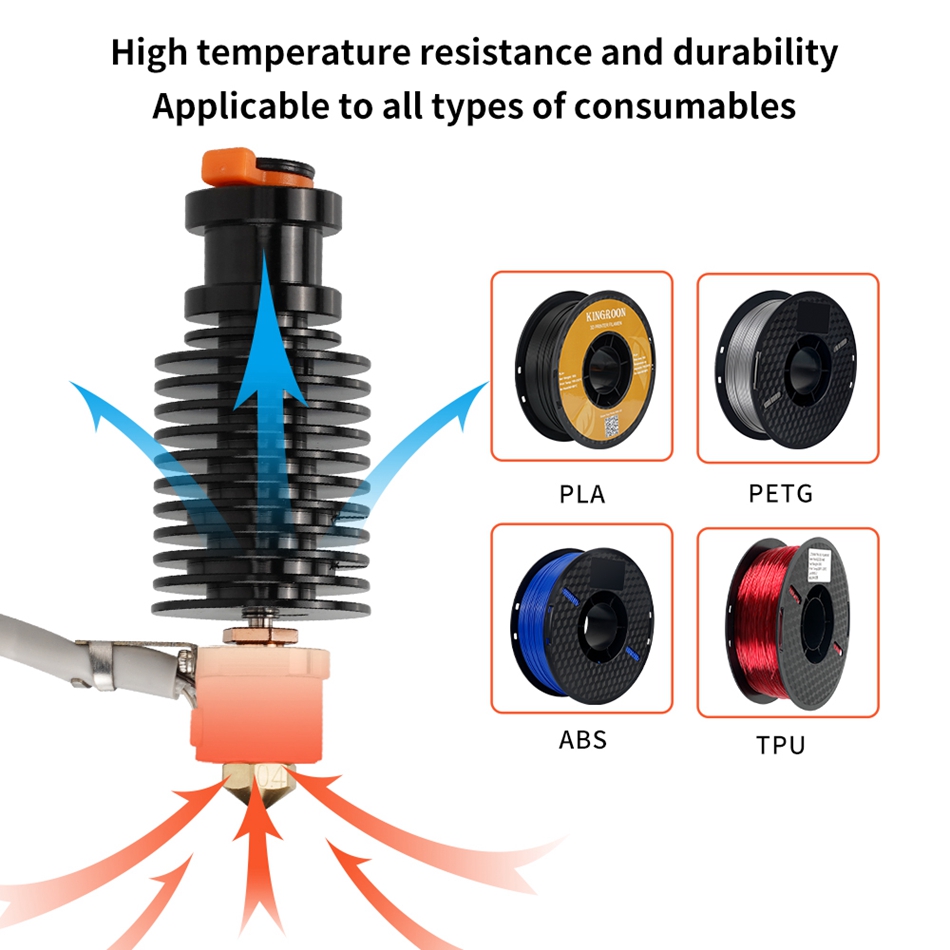 24V E3D V6 Hotend per DDE DDB  - 3D Printing Ender recensione e prezzo