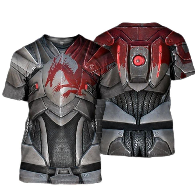 T-shirt cosplay con armatura c - 3D Printing Knight Armor recensione e prezzo